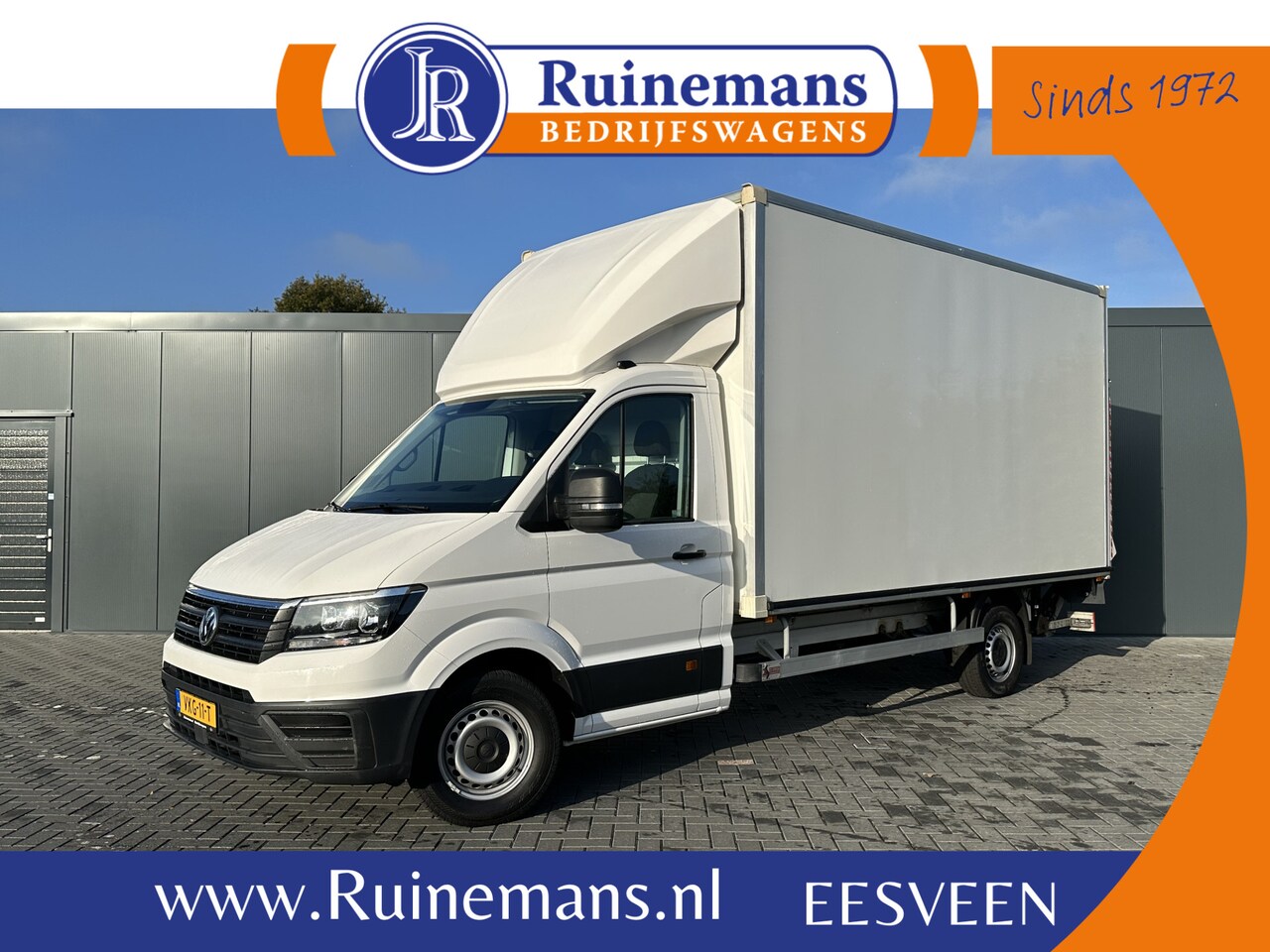 Volkswagen Crafter - 2.0 TDI 123 PK / RWD / HYDR. LAADKLEP / BAKWAGEN / AIRCO / CRUISE / MEUBELBAK - AutoWereld.nl