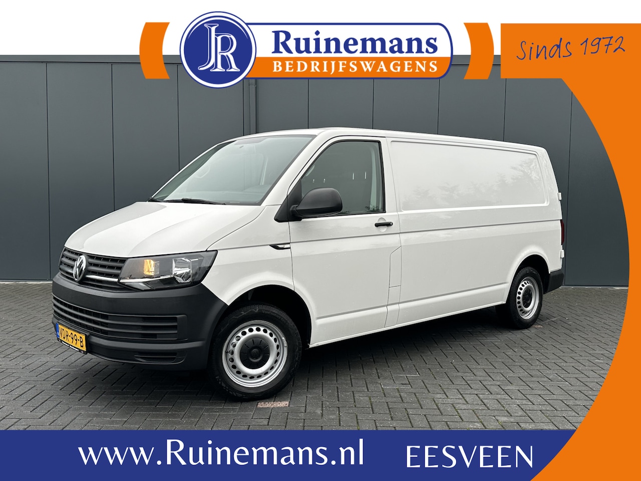 Volkswagen Transporter - 2.0 TDI 102 PK COMFORTLINE / L2H1 / TREKHAAK / CRUISE CONTROL / AIRCO / ACHTERDEUREN MET R - AutoWereld.nl