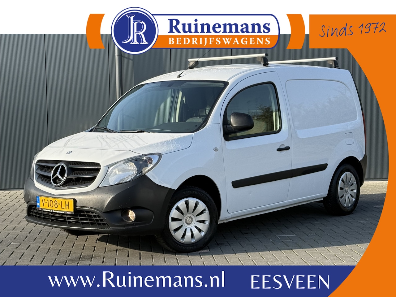 Mercedes-Benz Citan - 108 CDI EURO 6 / AIRCO / CRUISE / TREKHAAK / DAKDRAGERS - AutoWereld.nl