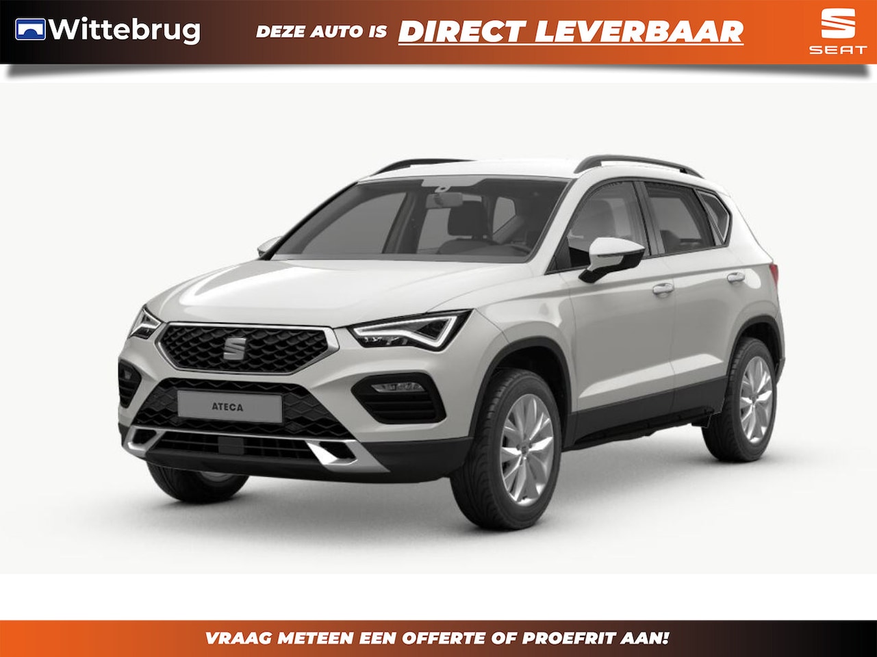 Seat Ateca - 1.5 TSI Style Business Intense Dinamica bekleding / Verwarmbare voorstoelen en stuurwiel / - AutoWereld.nl