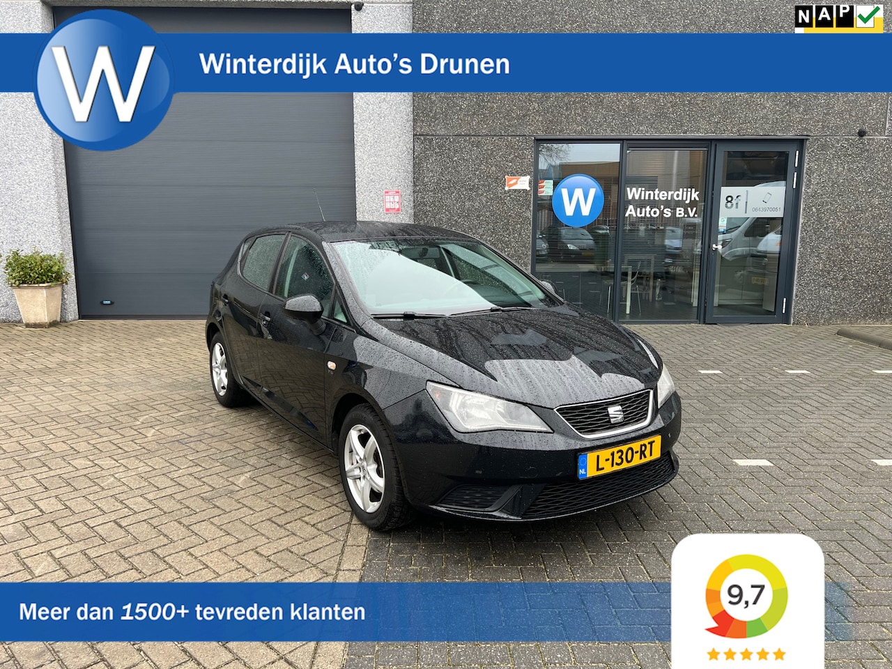 Seat Ibiza - 1.2 TSI Automaat! Airco! 5Drs! Parkeersensoren! - AutoWereld.nl