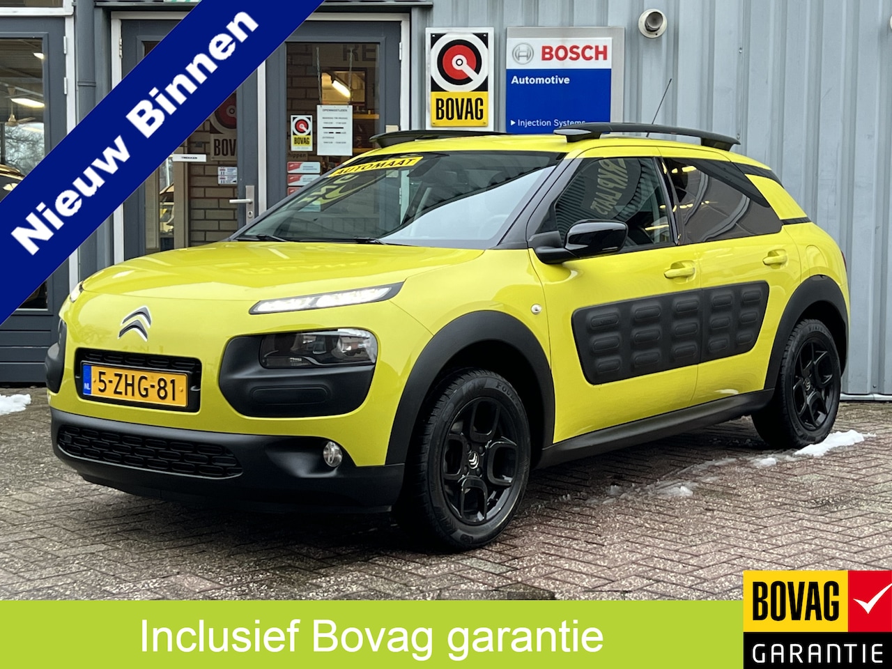 Citroën C4 Cactus - 1.2 e-VTi Shine | AUTOMAAT | EERSTE EIGENAAR | LEER | - AutoWereld.nl