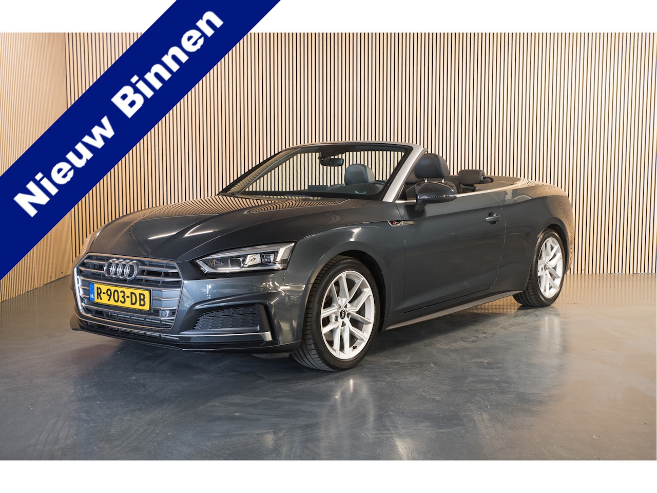 Audi A5 Cabriolet - 40 TFSI Design Pro Line Plus - Stoelverwarming/Ventilatie - Stoelmassage - Navi - Afneemba - AutoWereld.nl