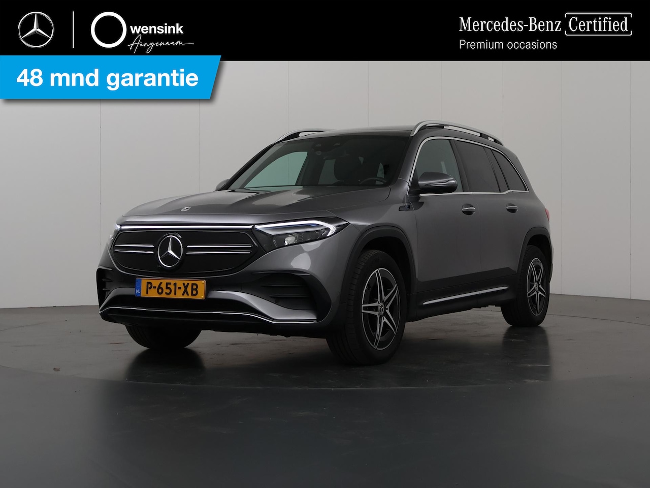 Mercedes-Benz EQB - 300 4MATIC AMG Line 67 kWh | Panoramadak | Headup | 360 graden camera | Stoelverwarming | - AutoWereld.nl