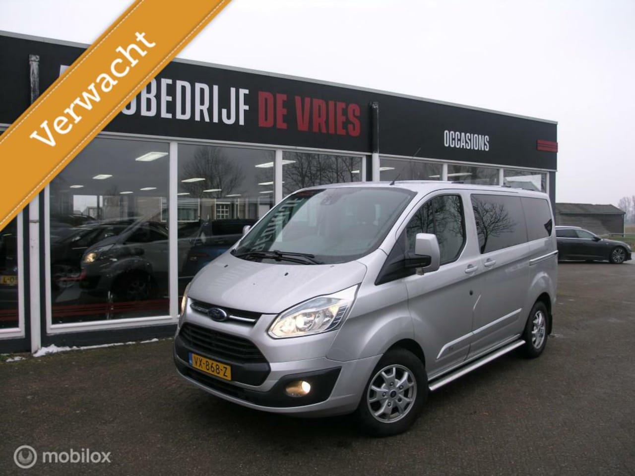 Ford Transit Custom - 2.2 TDCI DC Marge Full Options Leder/Clima - AutoWereld.nl