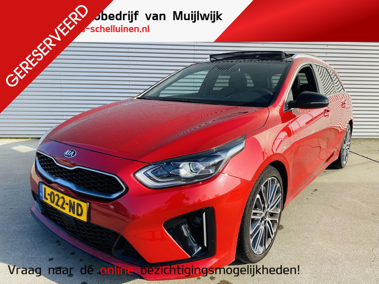 Kia Cee'd Sportswagon - Ceed 1.5 T-GDi GT-PlusLine DCT7 | Panoramadak | NW geleverd & Onderhouden - AutoWereld.nl