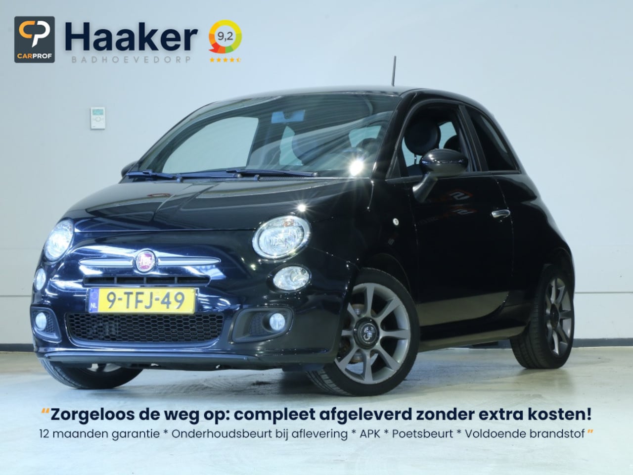 Fiat 500 - 0.9 TwinAir 500S * AFLEVERPAKKET INBEGREPEN INCL. 1 JAAR GARANTI - AutoWereld.nl