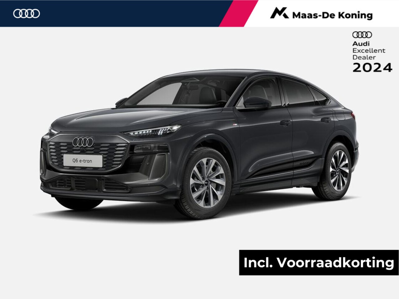 Audi Q6 e-tron - Sportback Advanced edition e-tron 252 PK · Tech pro · Sportstoelen leder · Privacy glas - AutoWereld.nl