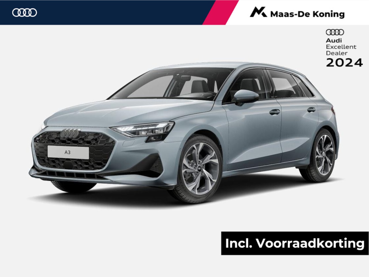 Audi A3 Sportback - Advanced edition 30 TFSI 116 PK · Optiekpakket zwart plus · Privacyglas · Assistentiepakke - AutoWereld.nl