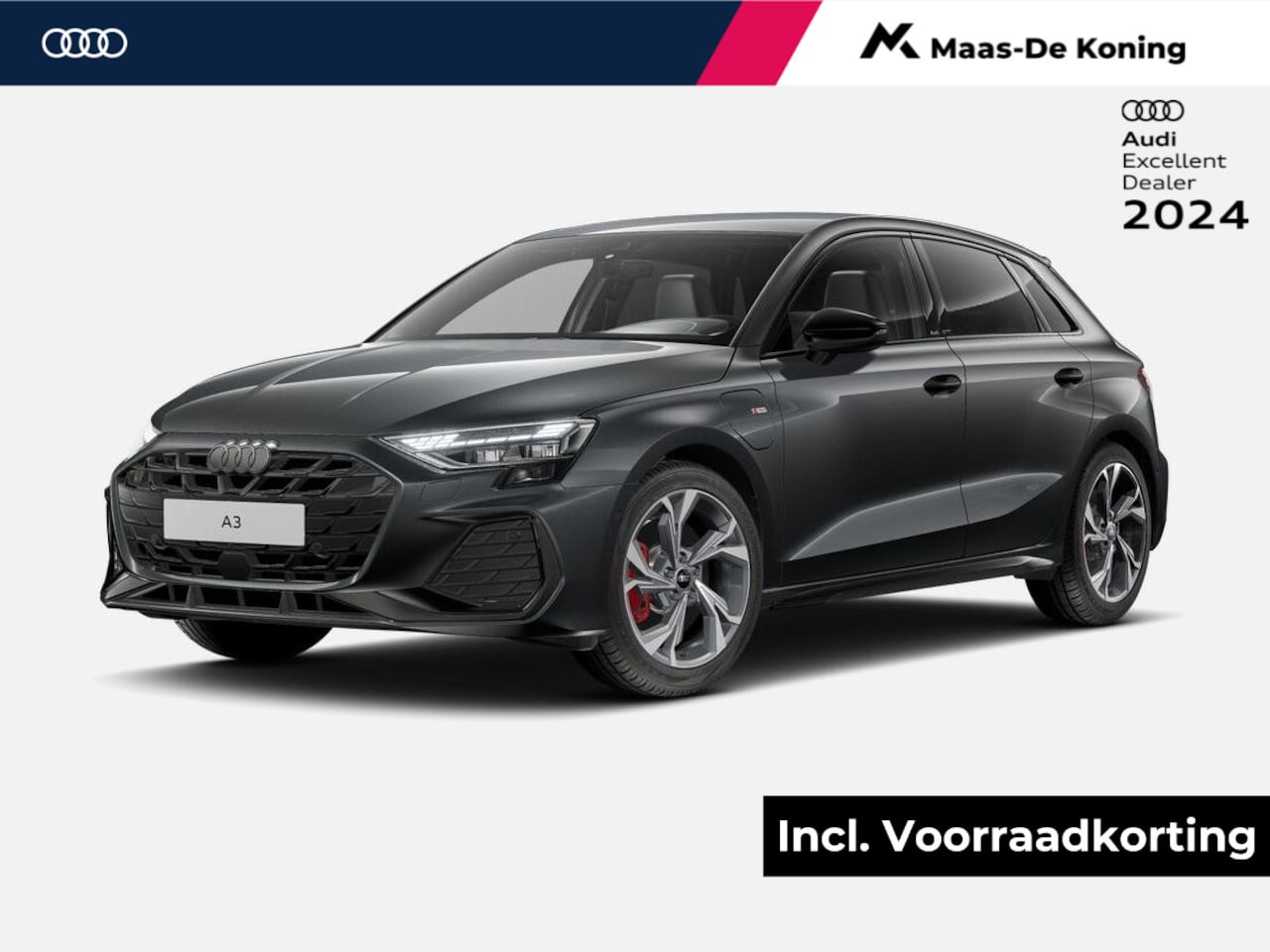 Audi A3 Sportback - S edition Competition 45 TFSI e 272 PK · SONOS premium 3D · Comfortsleutel zonder safelock - AutoWereld.nl