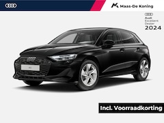 Audi A3 Sportback - Advanced edition 30 TFSI 116 PK · Privacy glas · Optiekpakket zwart plus · Assistentiepakk