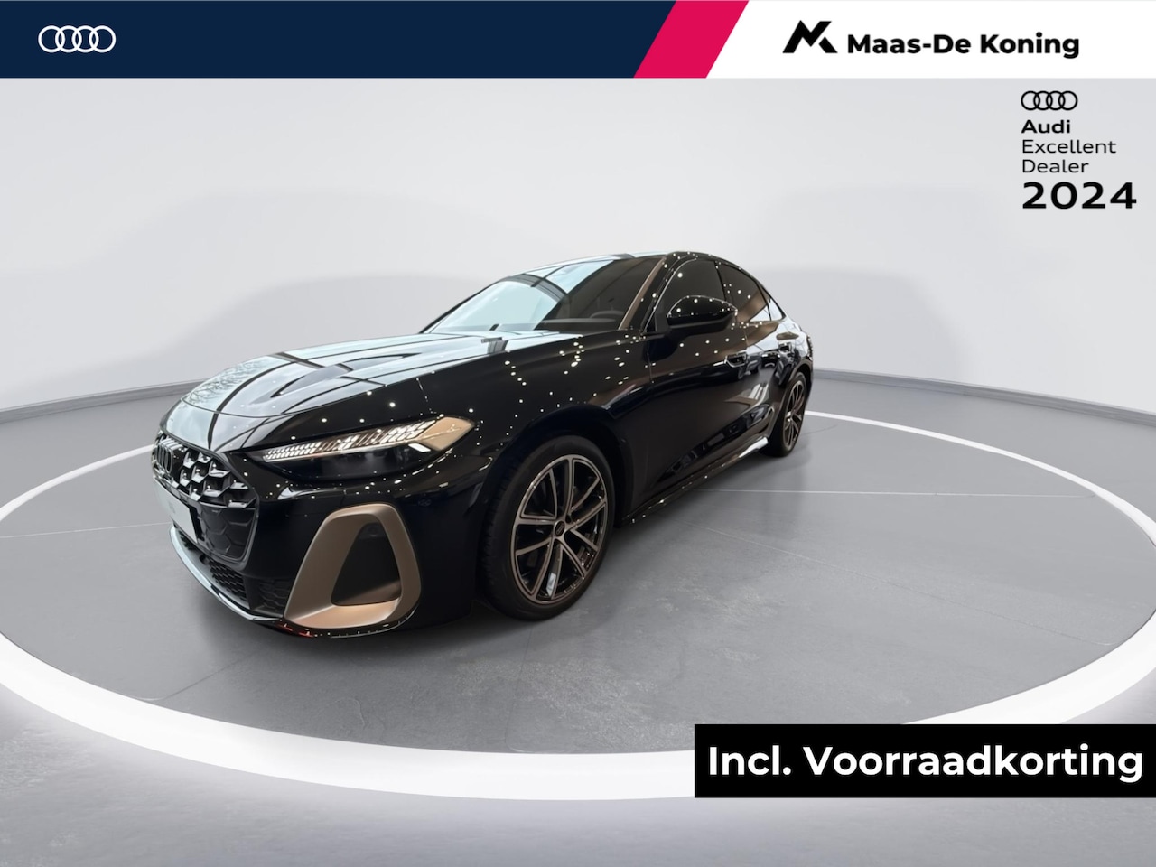 Audi A5 Limousine - edition one (B10) 35 TFSI 150 PK · Tech pakket plus · Leder · Panoramadak · 19" LM Velgen - AutoWereld.nl