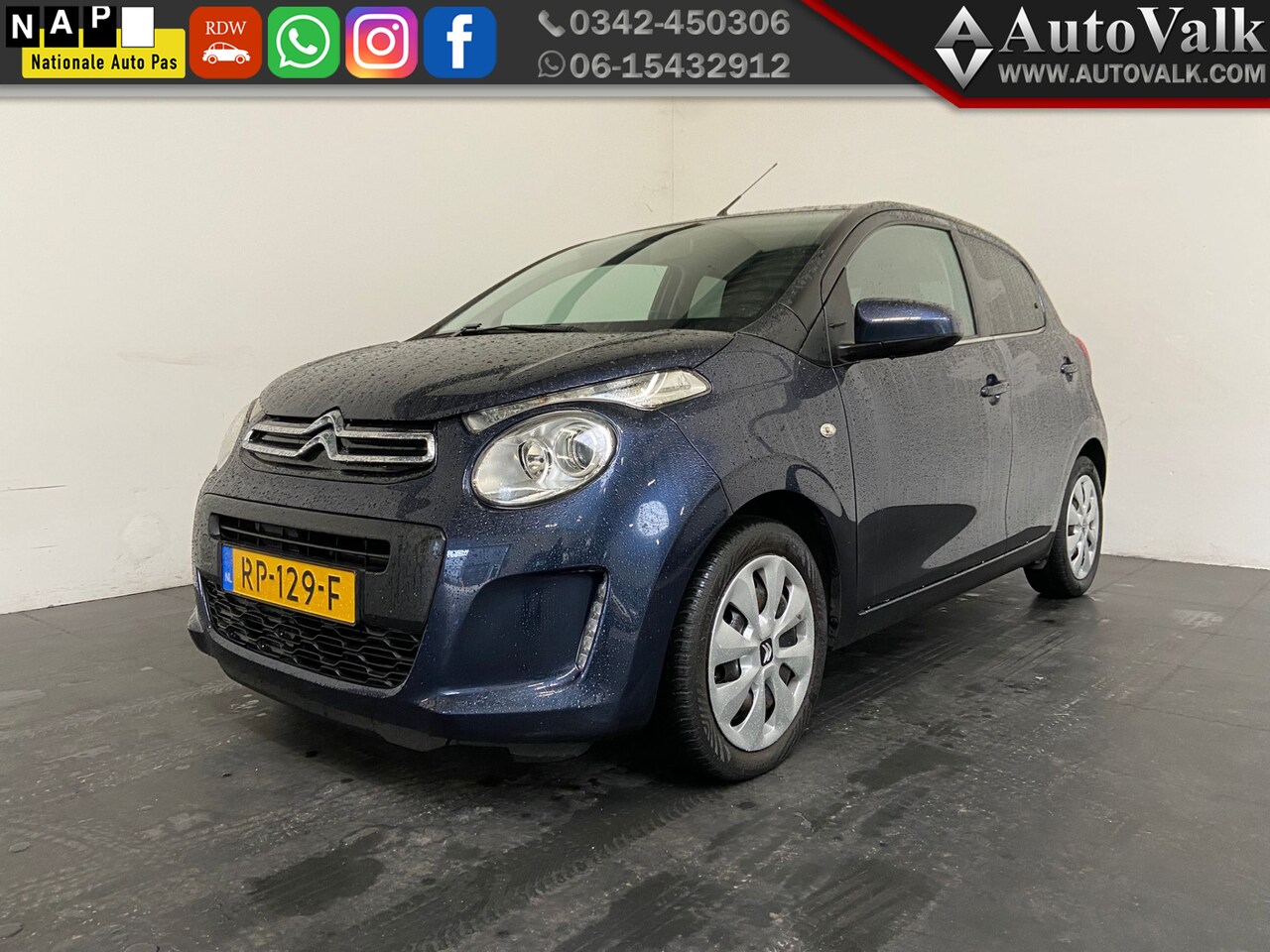 Citroën C1 - 1.0 e-VTi Feel. Airco. Cruise! - AutoWereld.nl