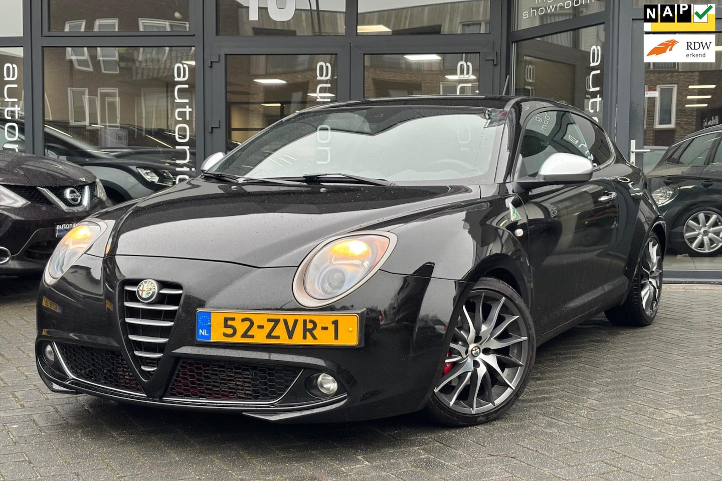 Alfa Romeo MiTo - 1.4 T Quadrifoglio Verde **CARBON KUIPSTOELEN** Inruilkoopje met werk - AutoWereld.nl