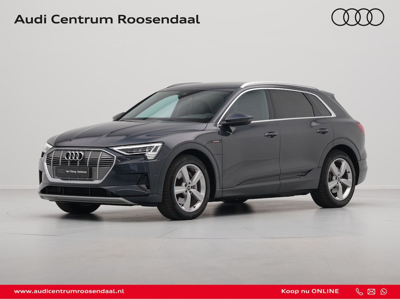 Audi e-tron - 55 quattro Advanced edition Plus 95 kWh Navigatie Stoelverwarming Acc Led - AutoWereld.nl