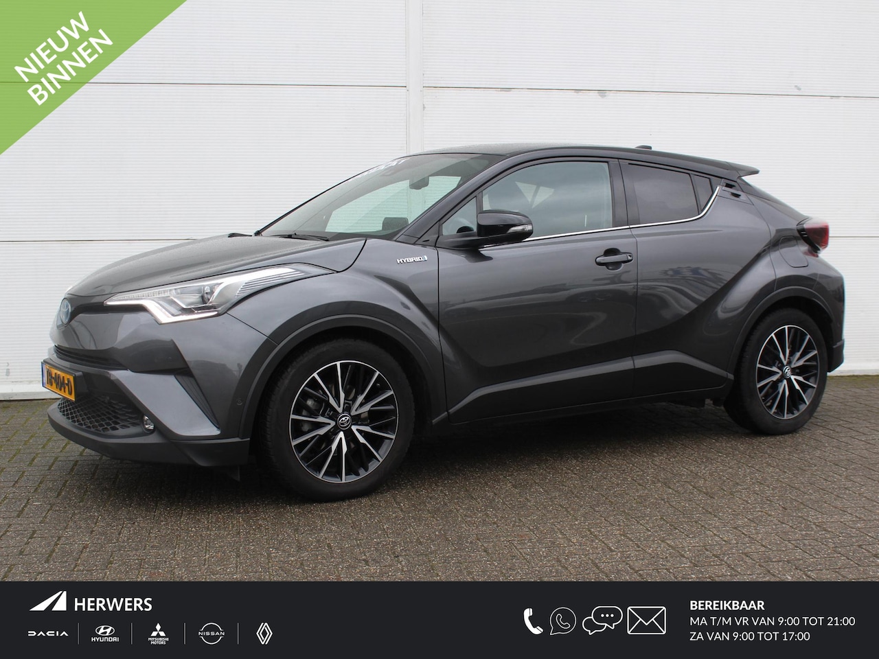 Toyota C-HR - 1.8 Hybrid Style / Trekhaak / JBL Audio / Navigatie / Climate Control / Stoelverwarming vo - AutoWereld.nl