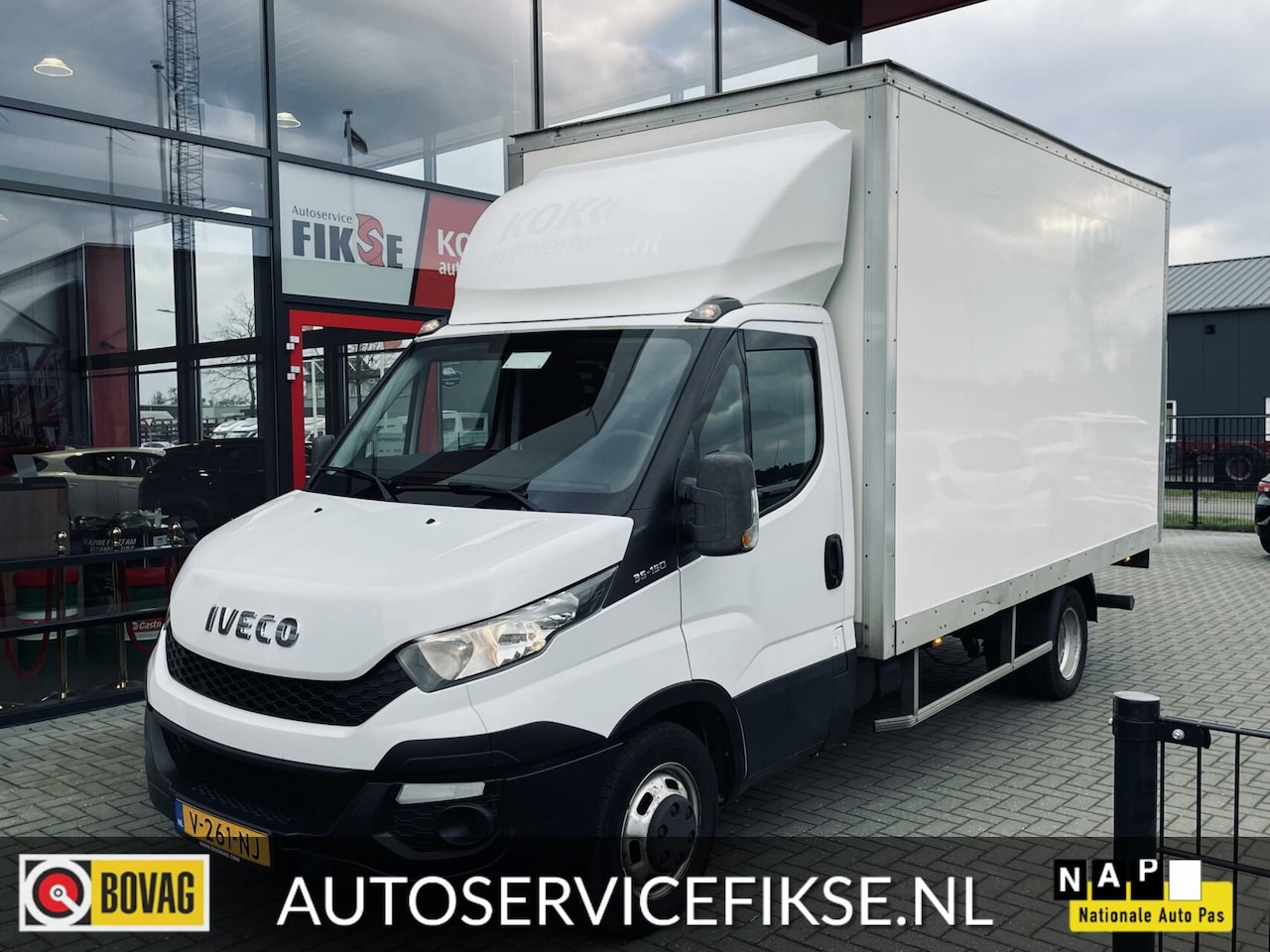 Iveco Daily - 40C15V 3.0 BAKWAGEN LAADKLEP DUBBEL LUCHT AC&CC - AutoWereld.nl