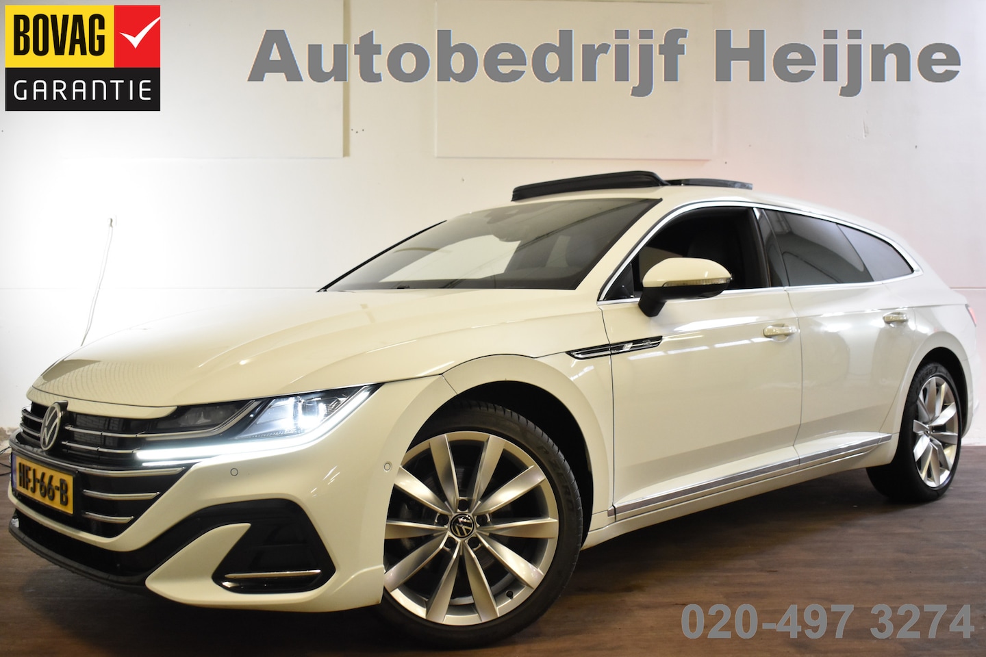 Volkswagen Arteon Shooting Brake - eHybrid 218PK DSG R-LINE SPORT BUSINESS + CAMERA/TREKHAAK/PANORAMADAK - AutoWereld.nl