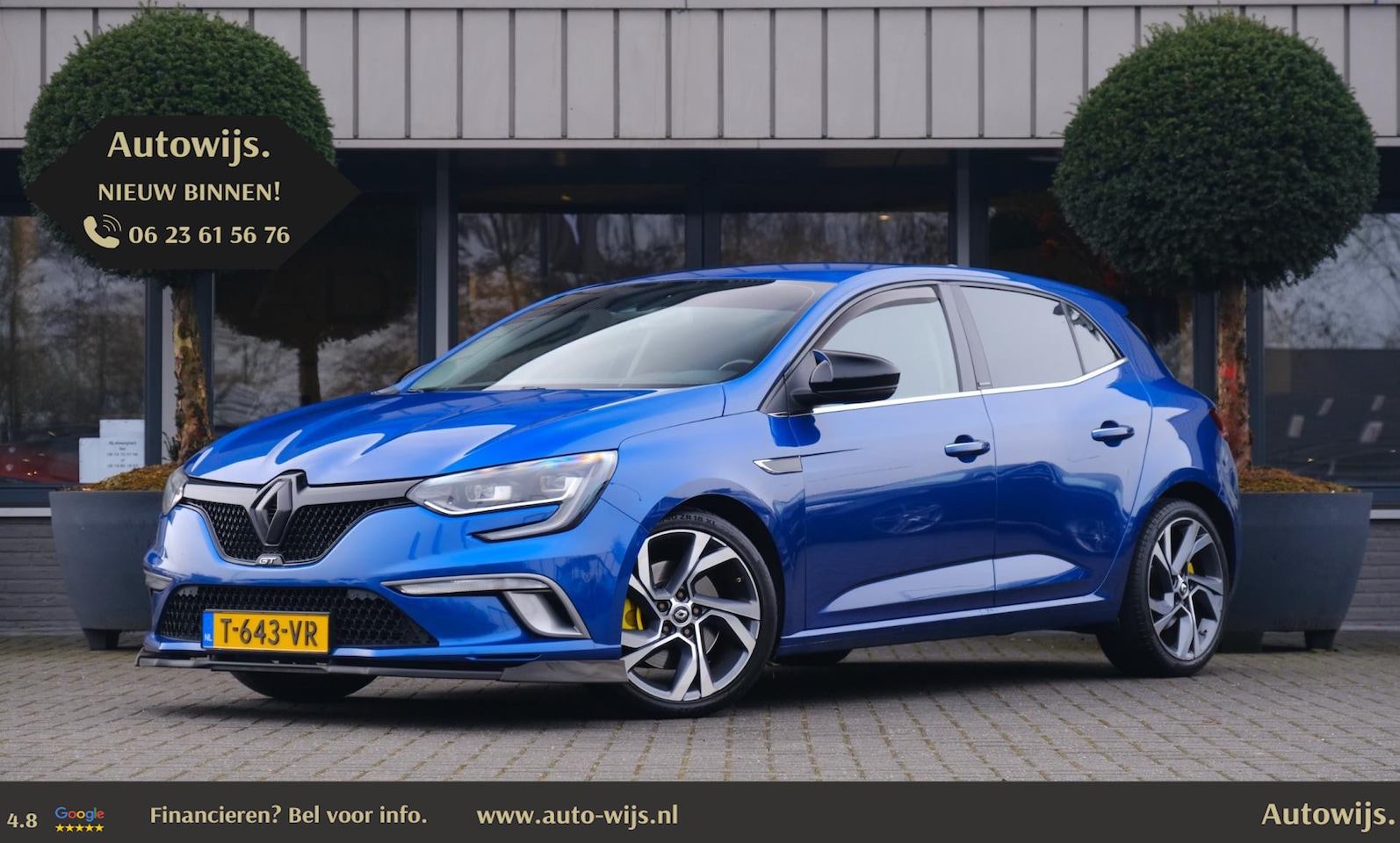 Renault Mégane - 1.6 TCe GT|205PK|Bose|Alcantara|AUT|Dab+ - AutoWereld.nl