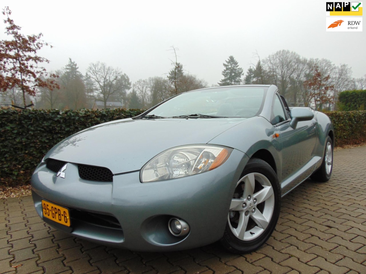 Mitsubishi Eclipse - MITSUBISHI SPIDER 2.4 Automaat , Clima / Cruise / Leder / Stoelverwarming / 17"Lm Velgen / - AutoWereld.nl