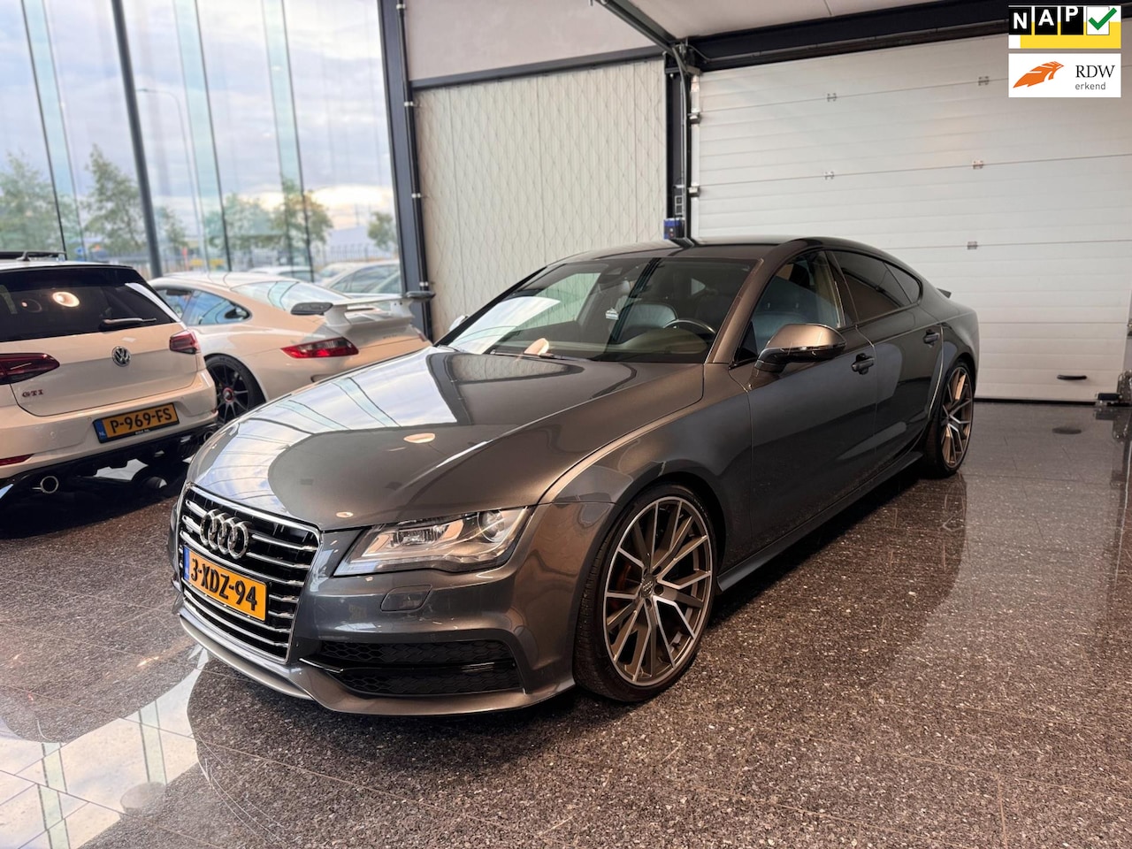 Audi A7 Sportback - 3.0 TFSI Quattro S-line 420PK Luchtvering 21'' - AutoWereld.nl