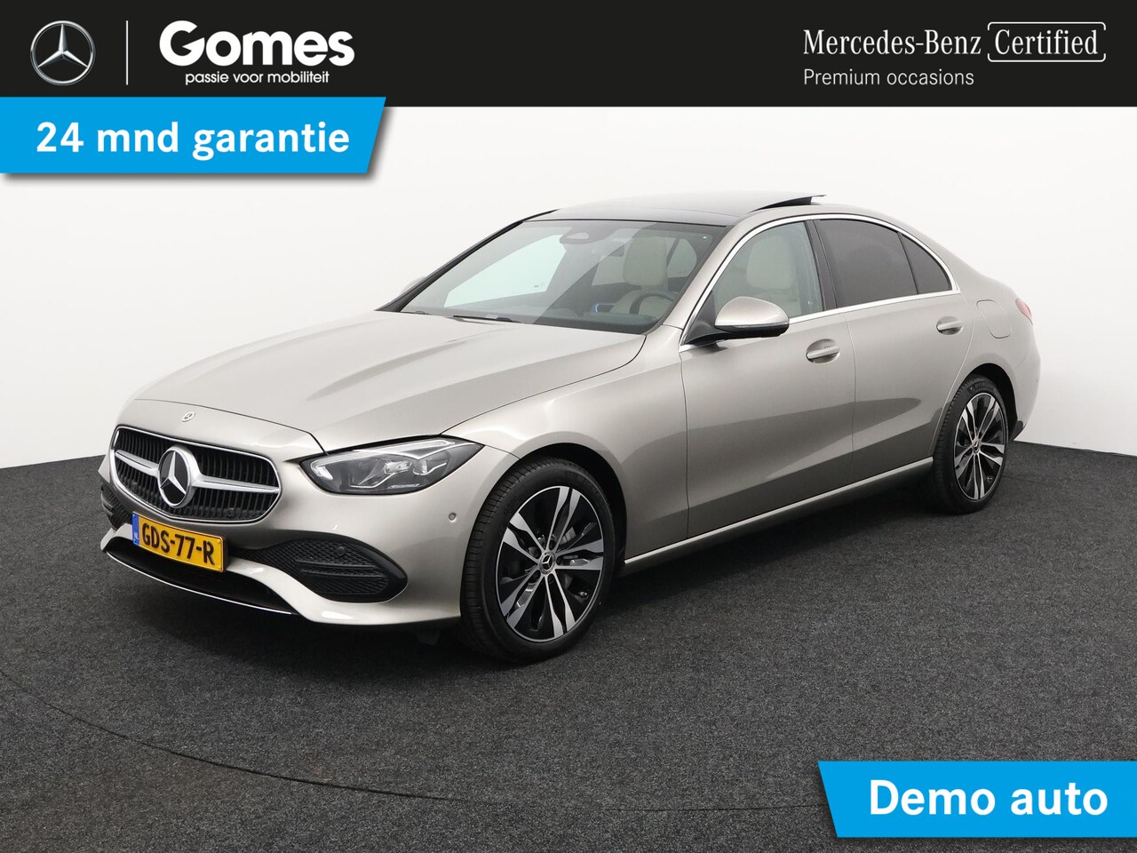 Mercedes-Benz C-klasse - 300 e Luxury Line | Winter Pakket | Panoramadak | Burmester 3D Surround | Apple CarPlay | - AutoWereld.nl