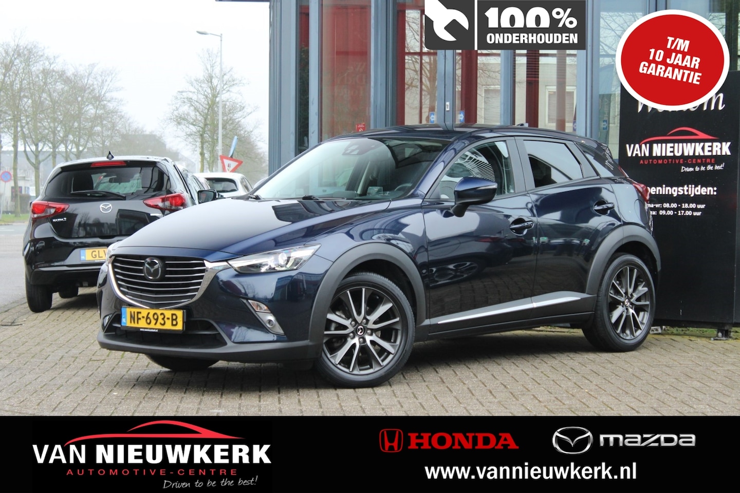 Mazda CX-3 - 2.0 SKYACTIV-G 120pk GT-M Adap Cruise BOSE HUD - AutoWereld.nl