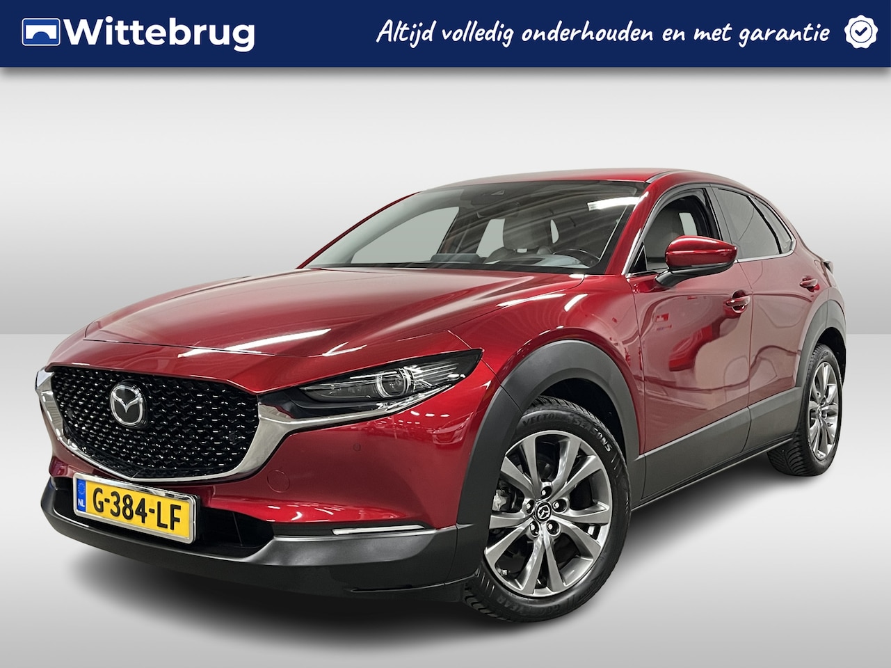 Mazda CX-30 - 2.0 e-SkyActiv-X M Hybrid Luxury | Trekhaak | Stoel- en Stuurverwarming | Leder - AutoWereld.nl