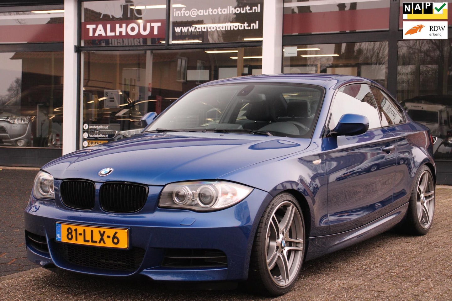 BMW 1-serie Coupé - 135i High Executive - AUTOMAAT, M-SPORT, NAVI, K&N, MILLTEK, YOUNGTIMER - AutoWereld.nl