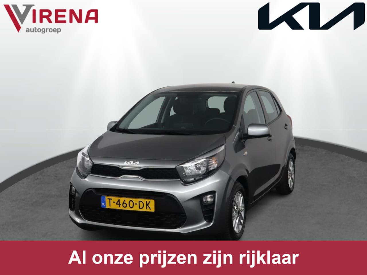 Kia Picanto - 1.0 DPi DynamicLine - Airco - Camera - Fabrieksgarantie t/m 11-06-2033 - AutoWereld.nl