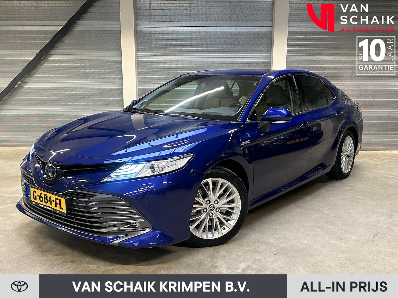 Toyota Camry - 2.5 Hybrid Premium NL-auto Leer Dealeronderhouden - AutoWereld.nl