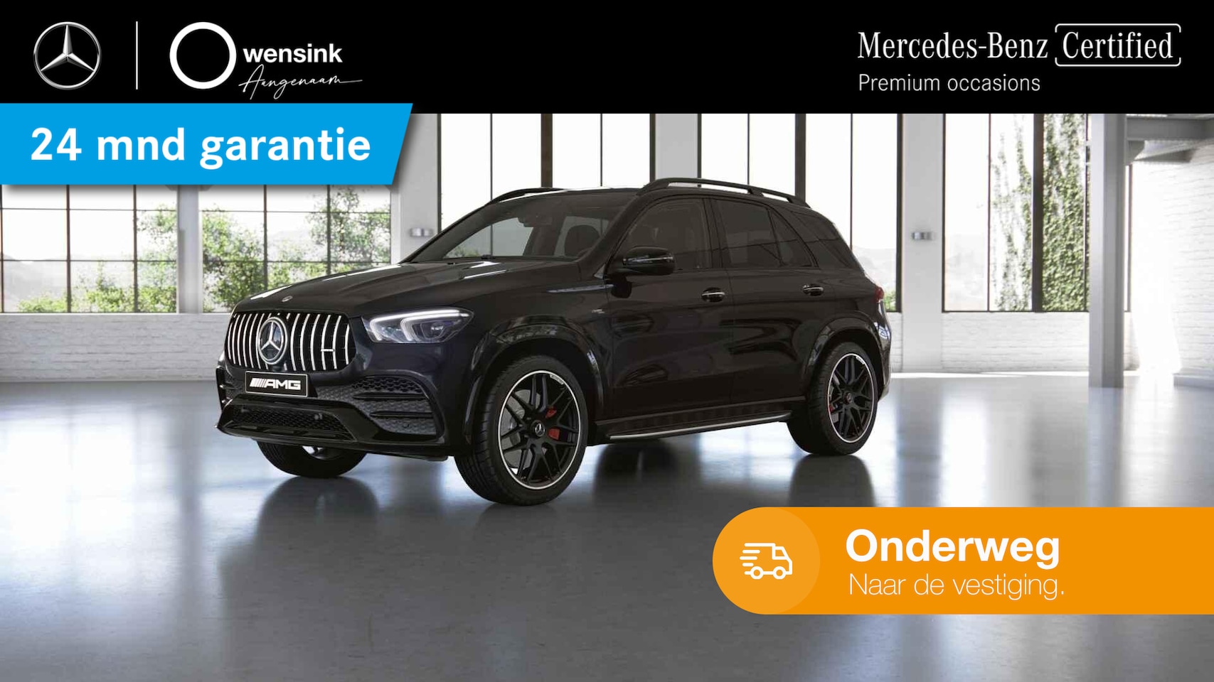 Mercedes-Benz GLE-Klasse - AMG 53 4MATIC+ Premium Plus | 22" lichtmetalen velgen | Trekhaak | Treeplanken | Burmester - AutoWereld.nl