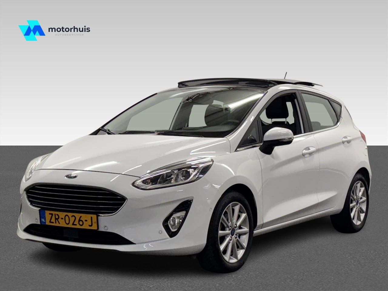 Ford Fiesta - 1.0 EcoBoost 100PK 5DRS TITANIUM NAVI SCHUIFDAK TEL PDC CAMERA B&O NAP - AutoWereld.nl