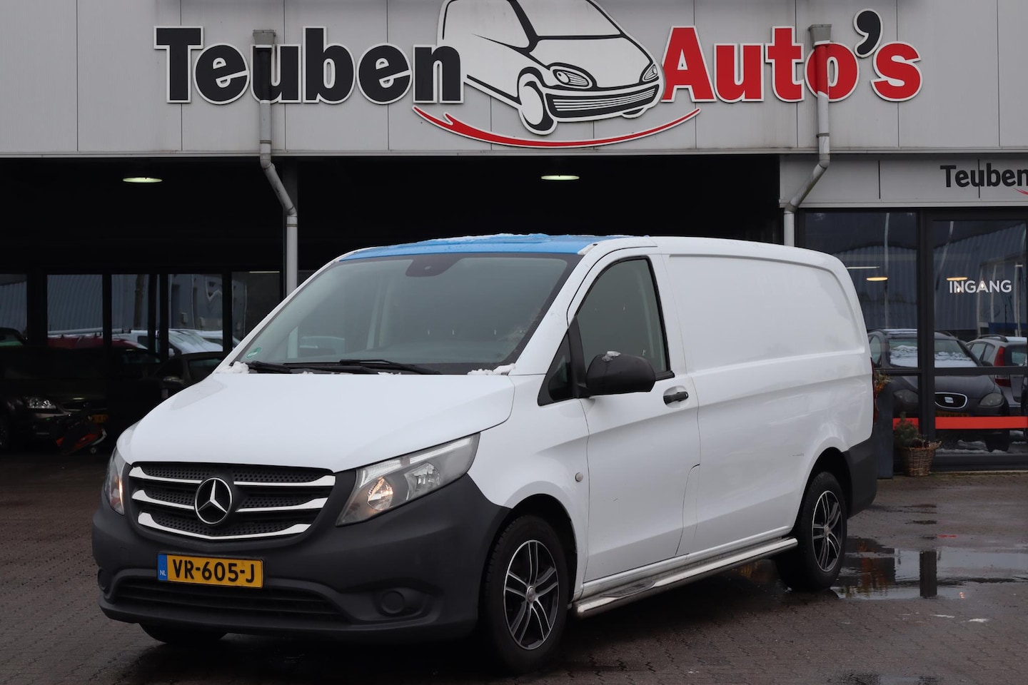 Mercedes-Benz Vito - 111 CDI Lang (EURO 5) Cruise control, Airco, Bijrijdersbank, Rechter zijdeur, Trekhaak - AutoWereld.nl