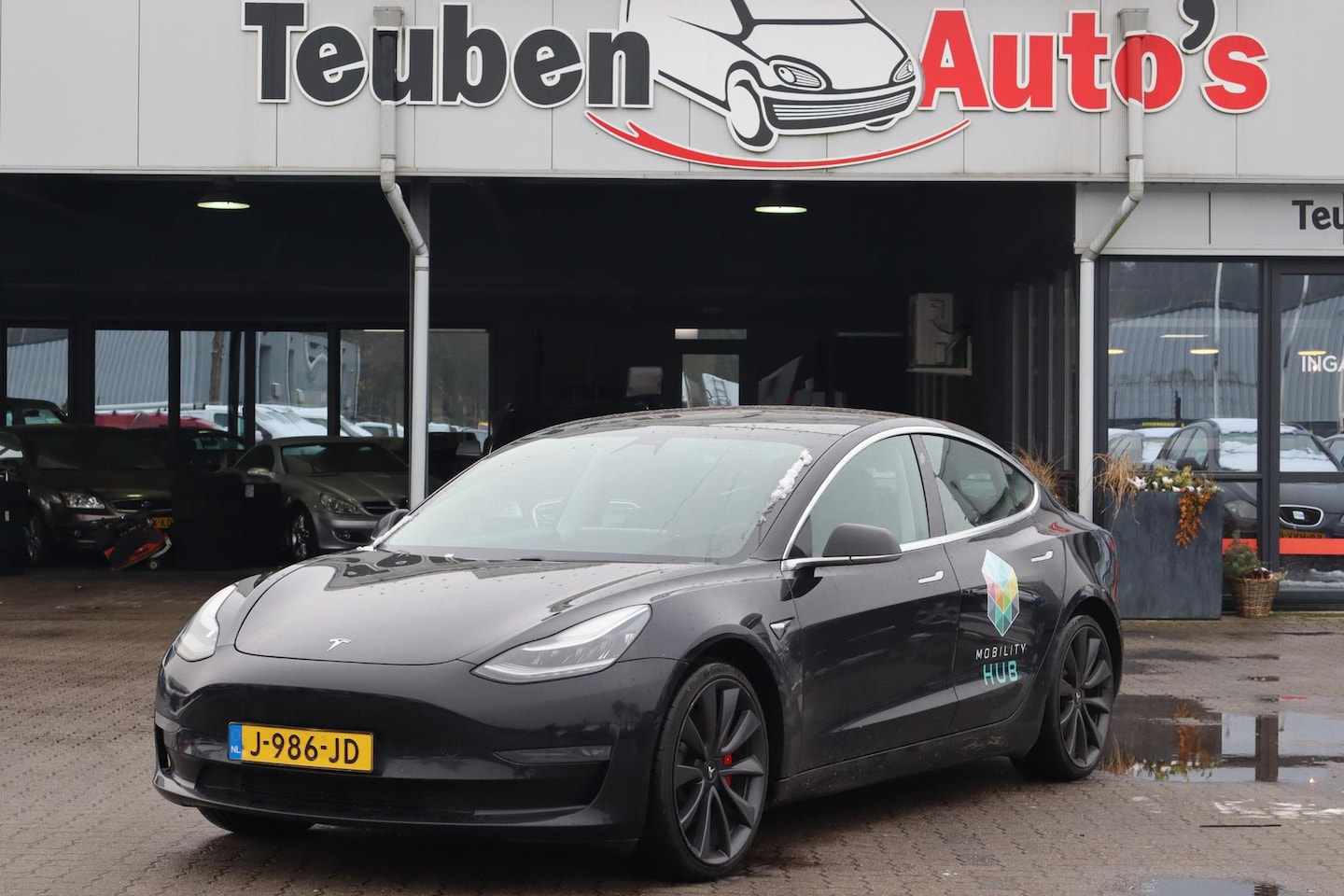 Tesla Model 3 - Performance AWD 75 kWh BTW Auto, Auto moet nog gereinigd worden. Auto pilot, Stoelverwarmi - AutoWereld.nl