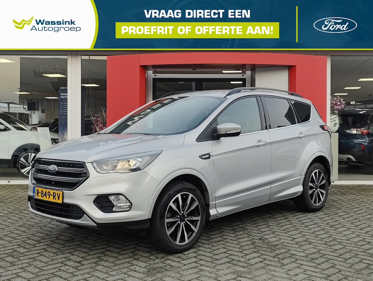 Ford Kuga - 1.5 EcoBoost 150PK 2WD ST Line | Stoel en stuur verwarming | Trekhaak 2000 KG | Navigatie - AutoWereld.nl