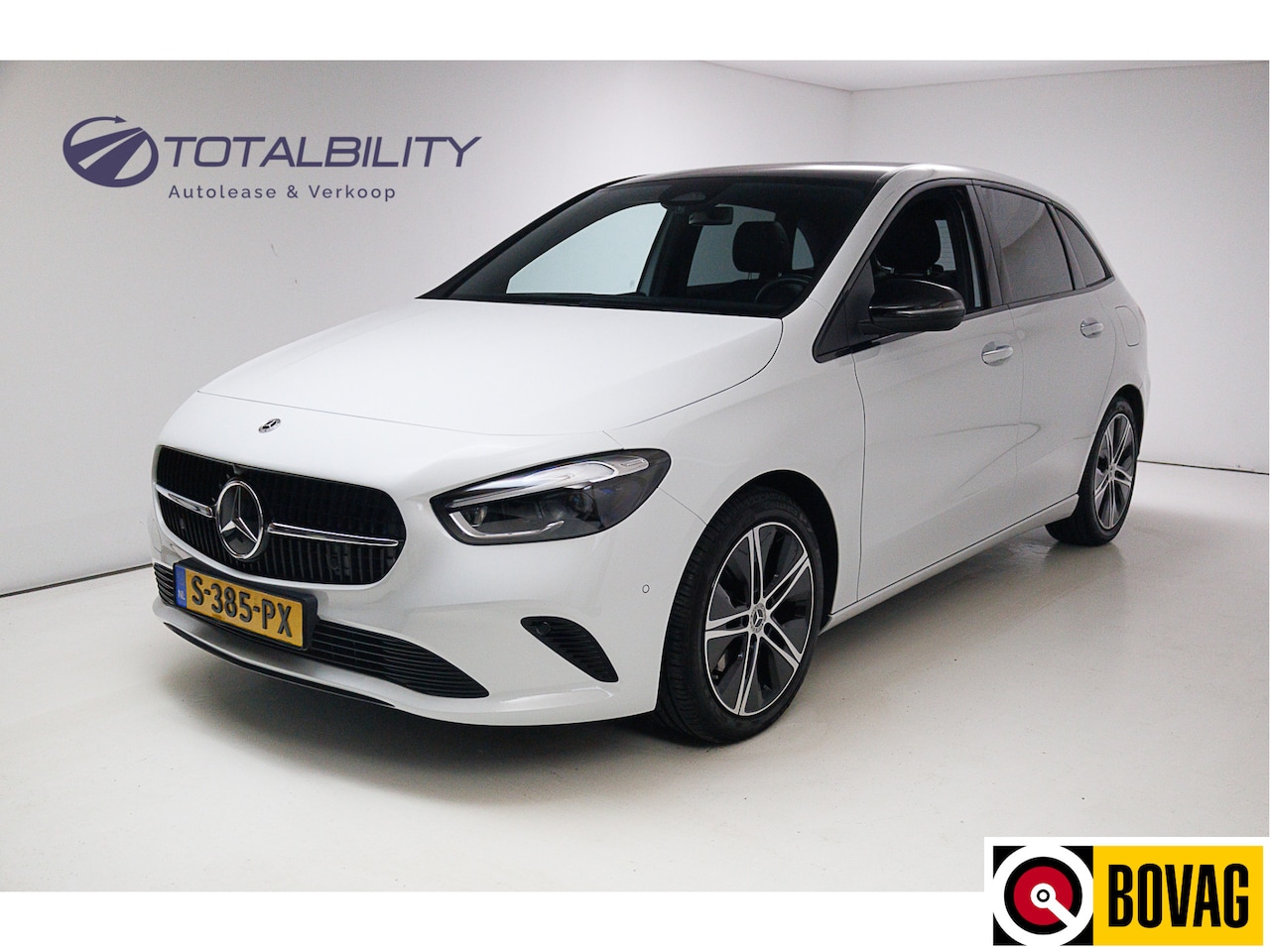 Mercedes-Benz B-klasse - 180 Luxury Line | Pano dak | Leder | Trekhaak | Night pakket Multibeam Led,  Adv+ Pakket - AutoWereld.nl