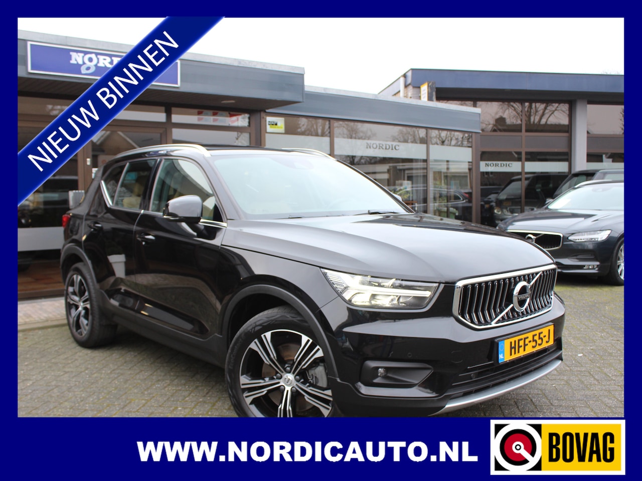 Volvo XC40 - 1.5 T5 RECHARGE PLUG IN INSCRIPTION PANORAMADAK A RIJ CAMERA - NAVIGATIE - STOEL & STUURVE - AutoWereld.nl