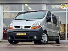 Renault Trafic - 2.5 dCi L2H1 DC Marge-Airco-Navi-Camera-Trekhaak-5p