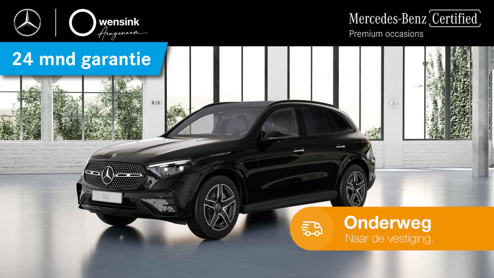 Mercedes-Benz GLC-klasse - 300e 4MATIC AMG Line | Premium plus | Trekhaak | Alarm | Night pakket | Winter pakket | - AutoWereld.nl