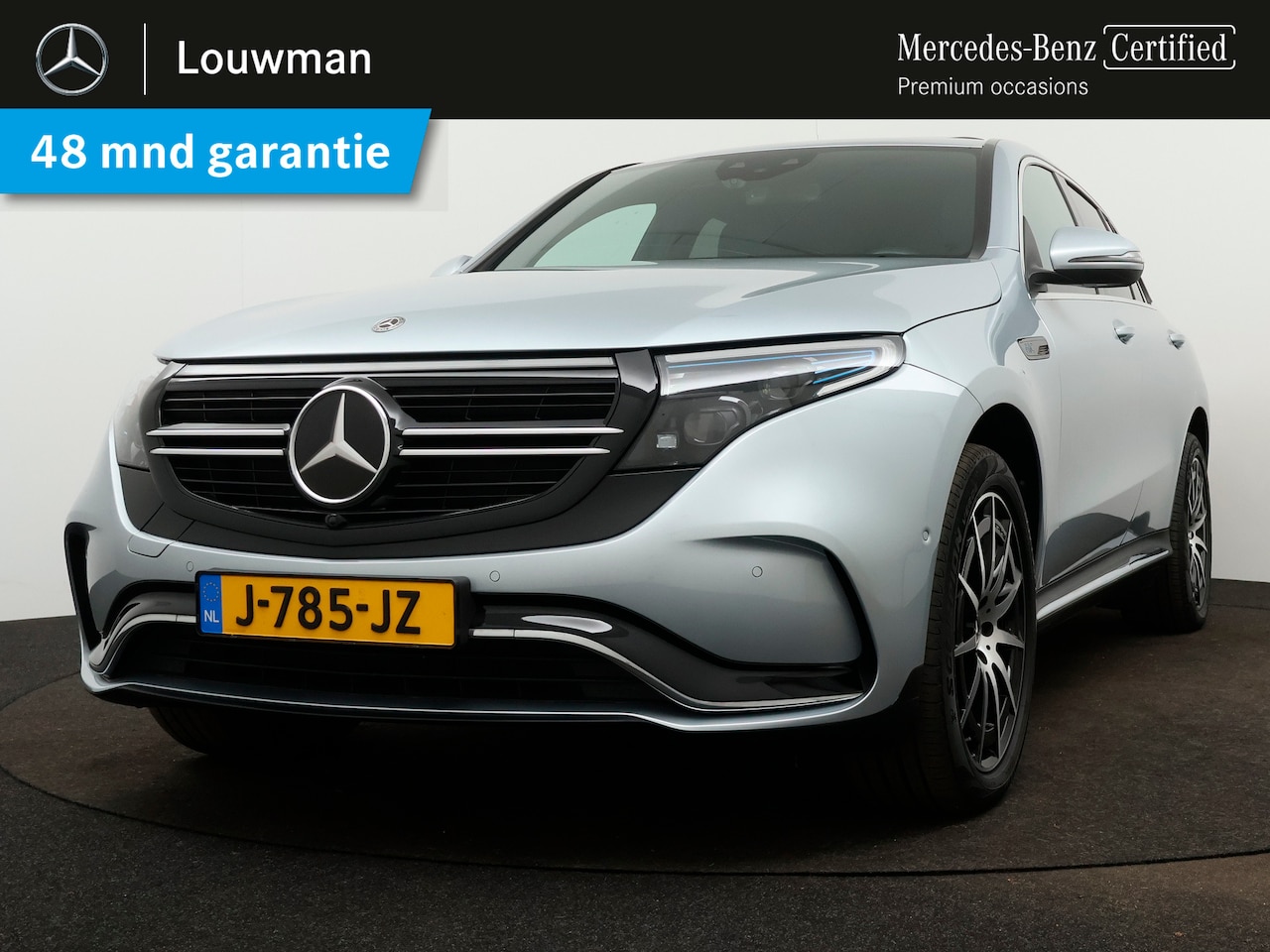 Mercedes-Benz EQC - 400 4MATIC Business Solution AMG 80 kWh | Multispaaks lichtmetalen velgen | Navigatie | Pa - AutoWereld.nl