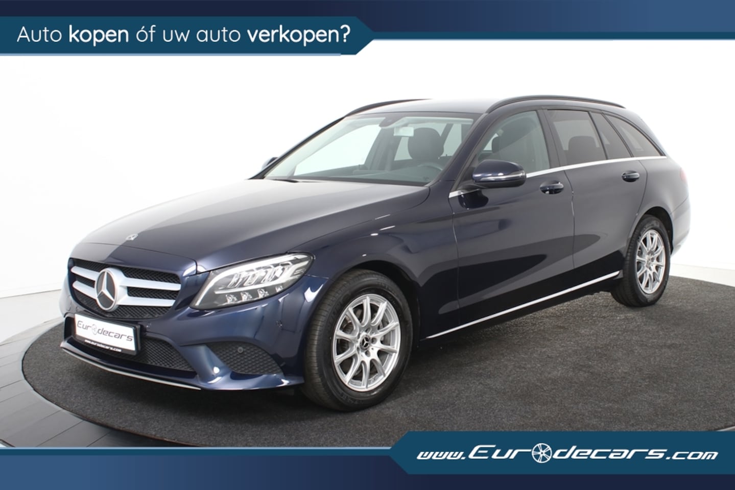 Mercedes-Benz C-klasse Estate - 200 d Business solution*1ste Eigenaar*Leer*Navigatie*Trekhaak - AutoWereld.nl