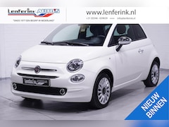 Fiat 500 - 1.0 Hybrid 70 pk Airco, Apple Carplay, 15" LMV Cruise Control, PDC achter, 1e Eigenaar