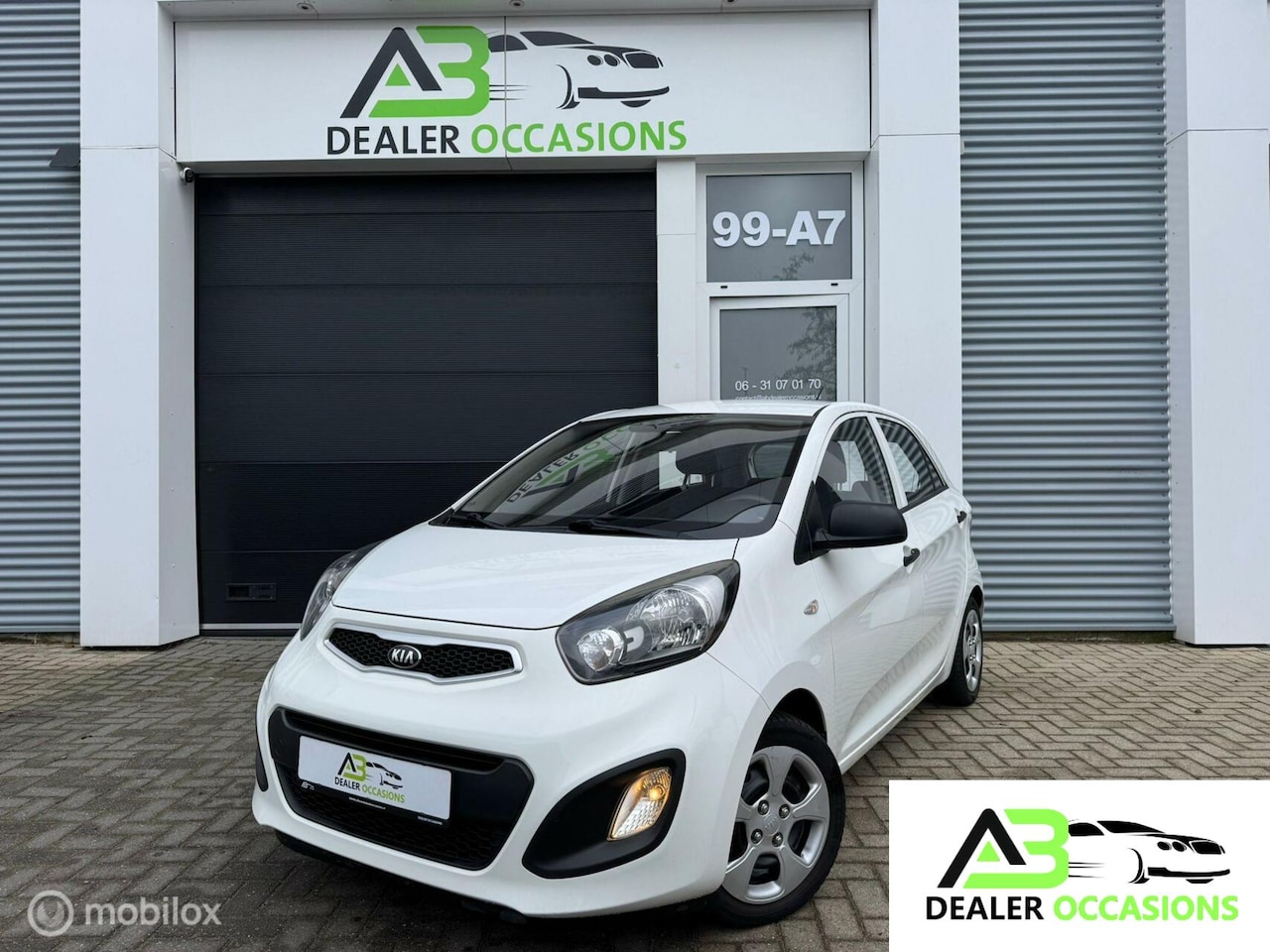 Kia Picanto - 1.0 CVVT ComfortLine 1.0 CVVT ComfortLine 5drs ,Airco1e eigenaar,APK - AutoWereld.nl