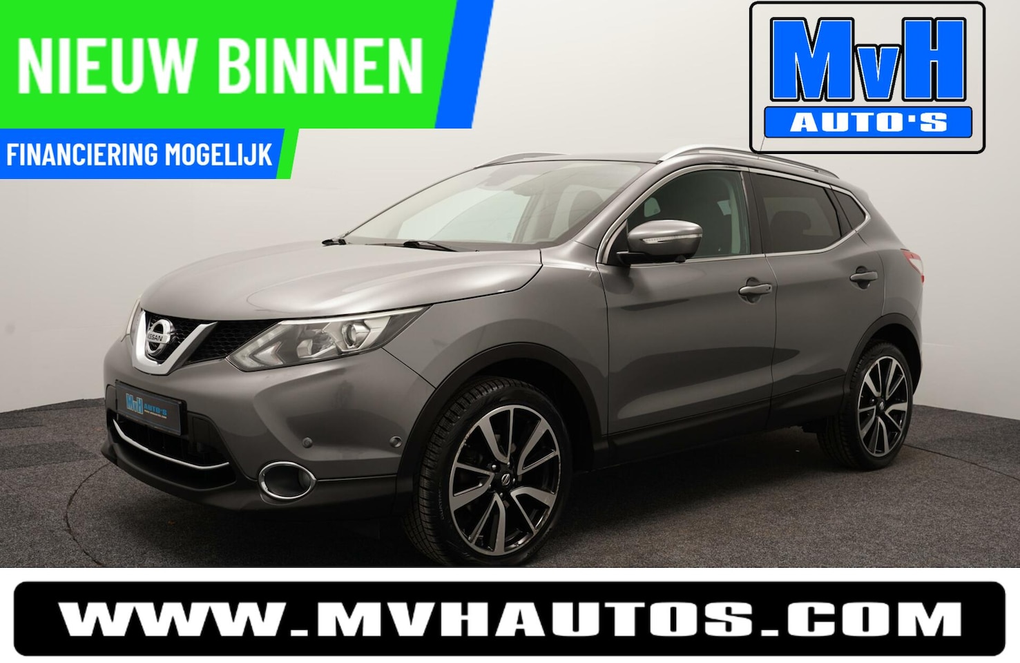 Nissan Qashqai - 1.2 Tekna|TREKHAAK|PANO|LEER|STOELVERWARMING - AutoWereld.nl