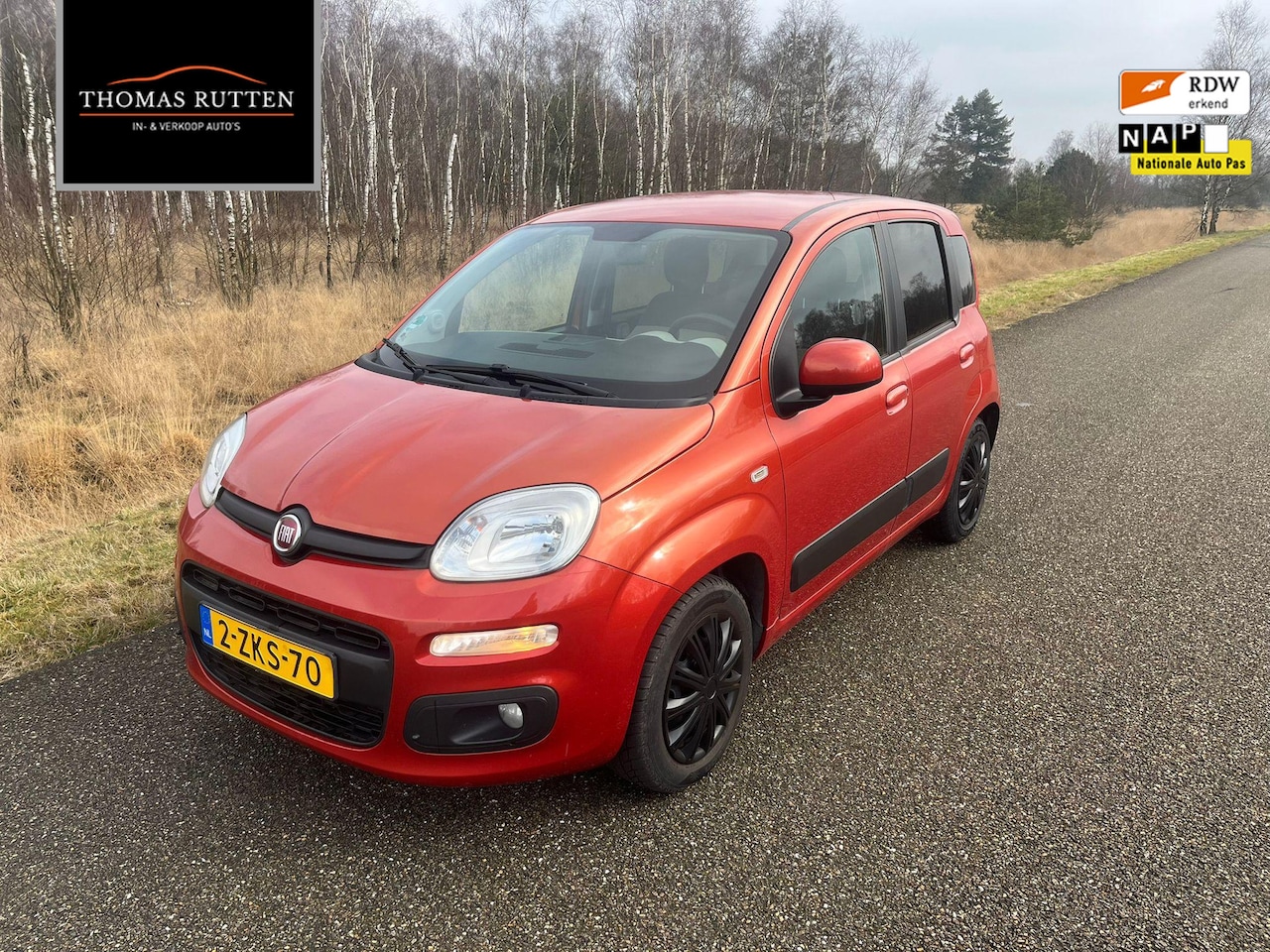 Fiat Panda - 0.9 TwinAir Lounge 2015 | NAP | Airco | Elektrische Ramen | Stuur bediening | Elektrische - AutoWereld.nl