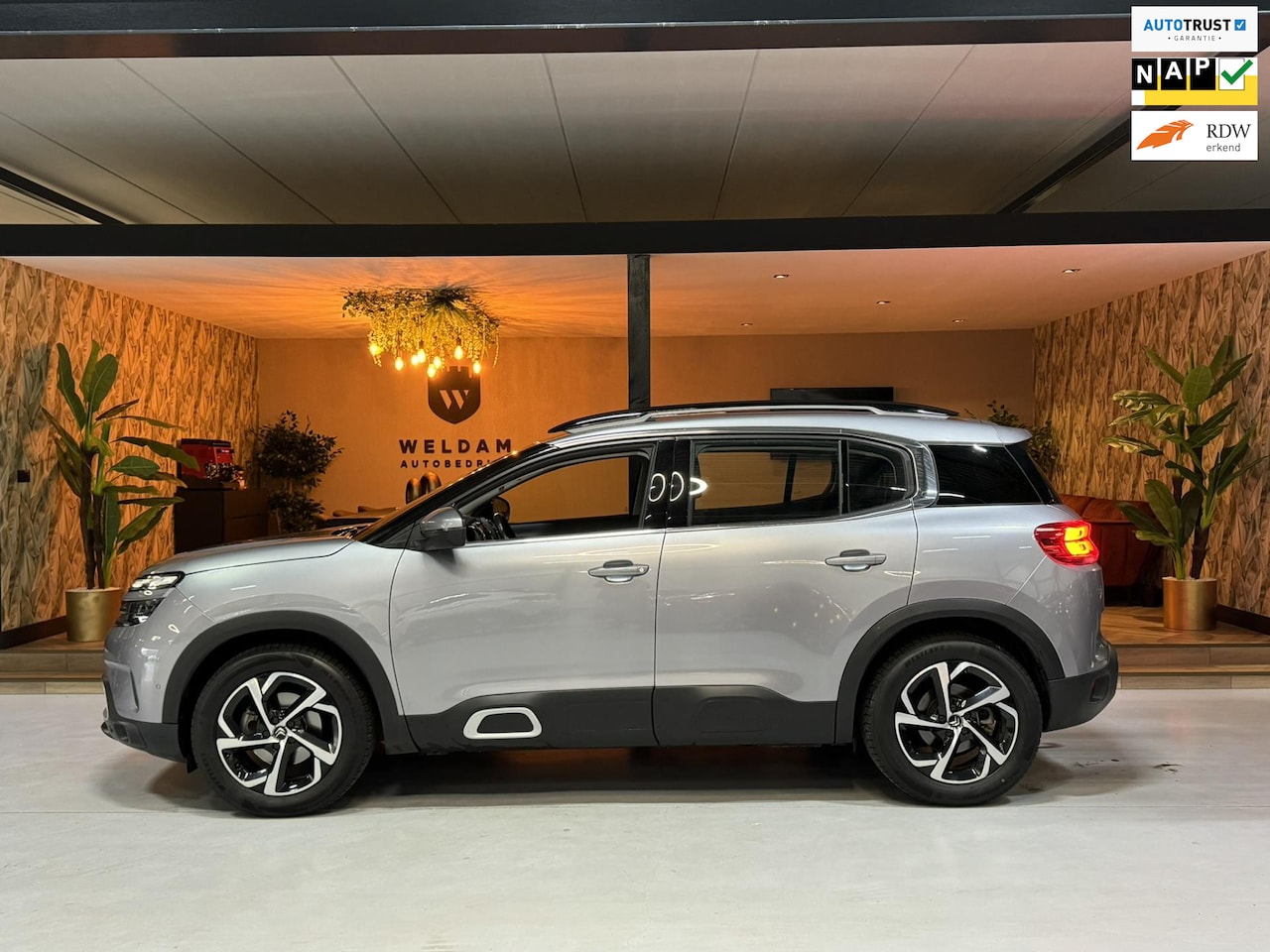 Citroën C5 Aircross - 1.2 PureTech Business NAP Garantie Trekhaak Carplay Navi Rijklaar - AutoWereld.nl