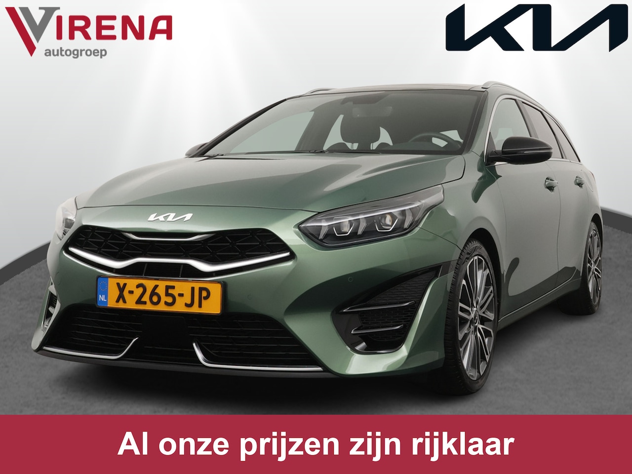 Kia Cee'd Sportswagon - Ceed 1.5 T-GDi GT-PlusLine - Navigatie - Stoel/Stuur Verwarming - LED Koplampen - Adaptief - AutoWereld.nl