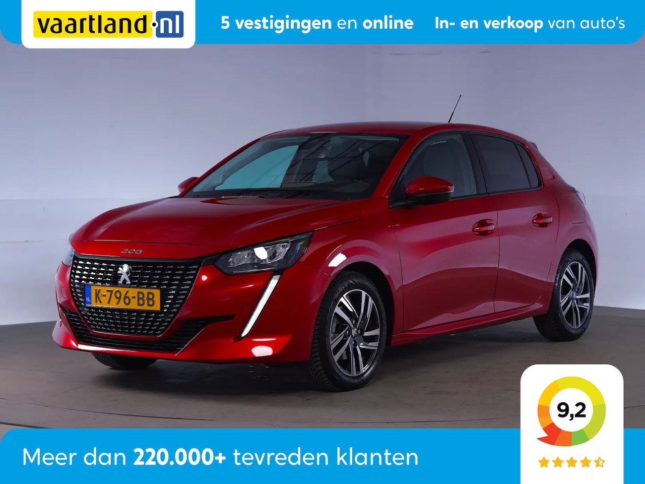 Peugeot 208 - 1.2 PT BL Allure [ gr Nav Privacy glass Parkeersensoren ] - AutoWereld.nl