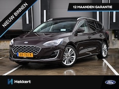 Ford Focus Wagon - Vignale 1.0 EcoBoost 125pk SCHUIF-DAK | LEDER | 18''LM | B&O | HUD | BLIS | KEYLESS | ADAP